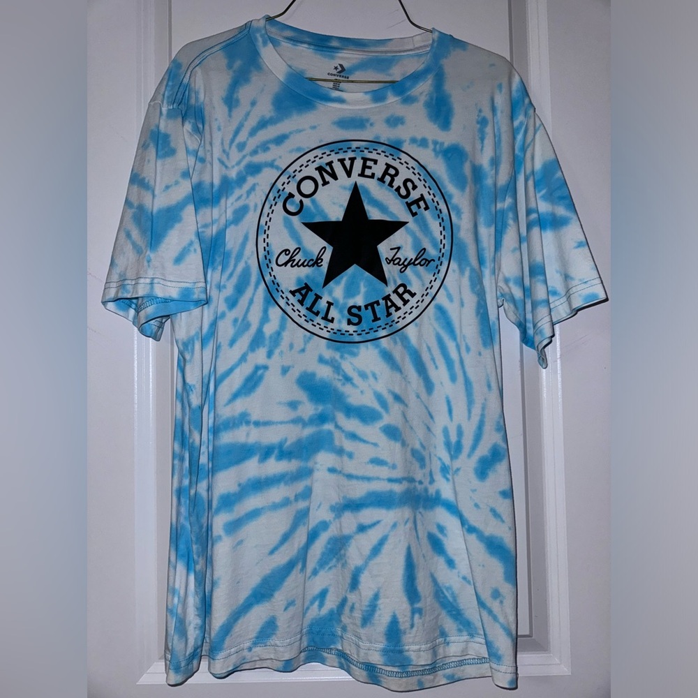converse tie dye tee